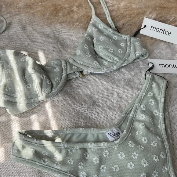 NWT Montce Jade Floral Bikini Size XS Sold Separately - Picture 4 of 6